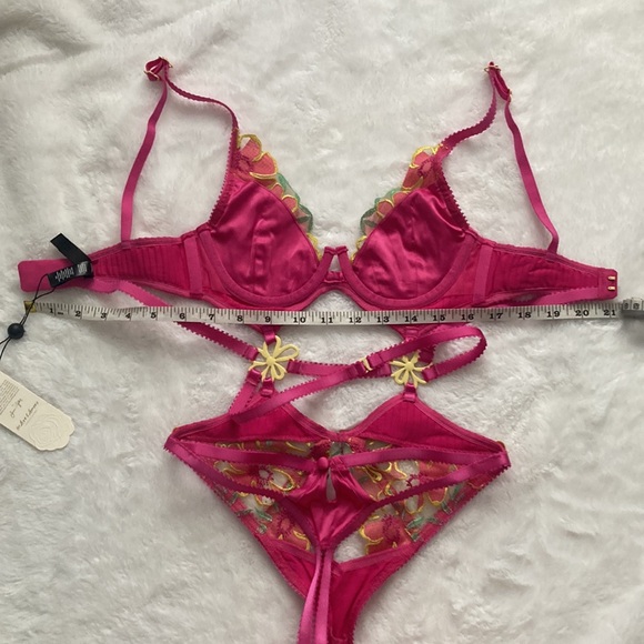 Pink Lingerie Body Suit 💕 - Picture 10 of 12